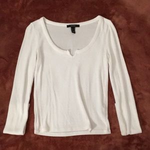 White Long Sleeve Shirt